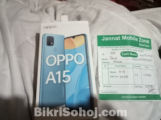 Oppo a15 (new)